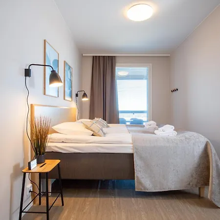 Aparthotel Marina B13 By Hiekka - Sisaeltaeae Liinavaatteet Ja Loppusiivouksen Kalajoki