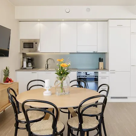 Apartahotel Marina B13 By Hiekka - Sisaeltaeae Liinavaatteet Ja Loppusiivouksen Kalajoki